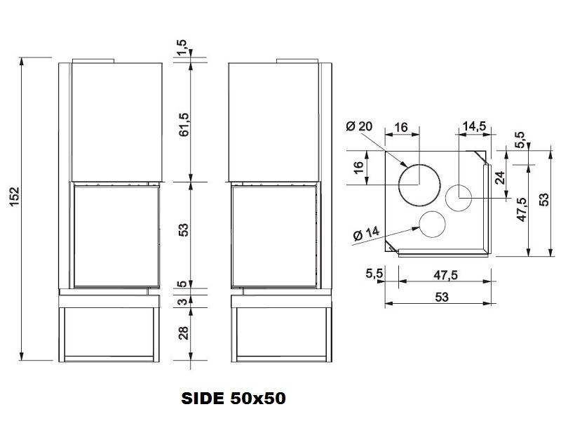 WINDO-2 50 kandallóbetét - Image 2